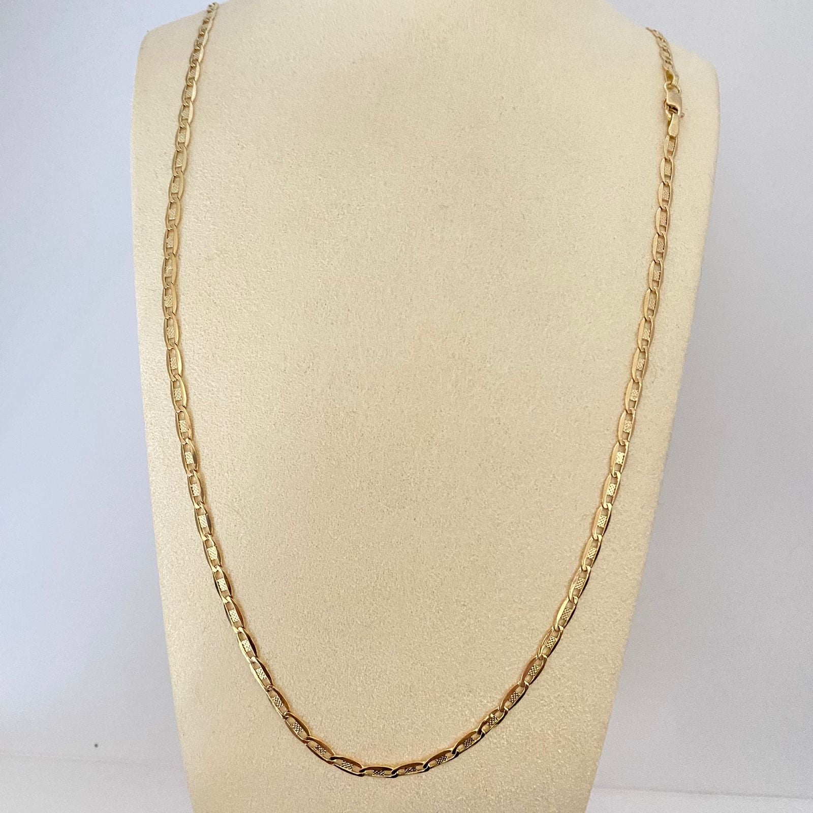 Cadena It plana Oro amarillo 18k 4,3 Gr / 2,85 mm / 60 Cm