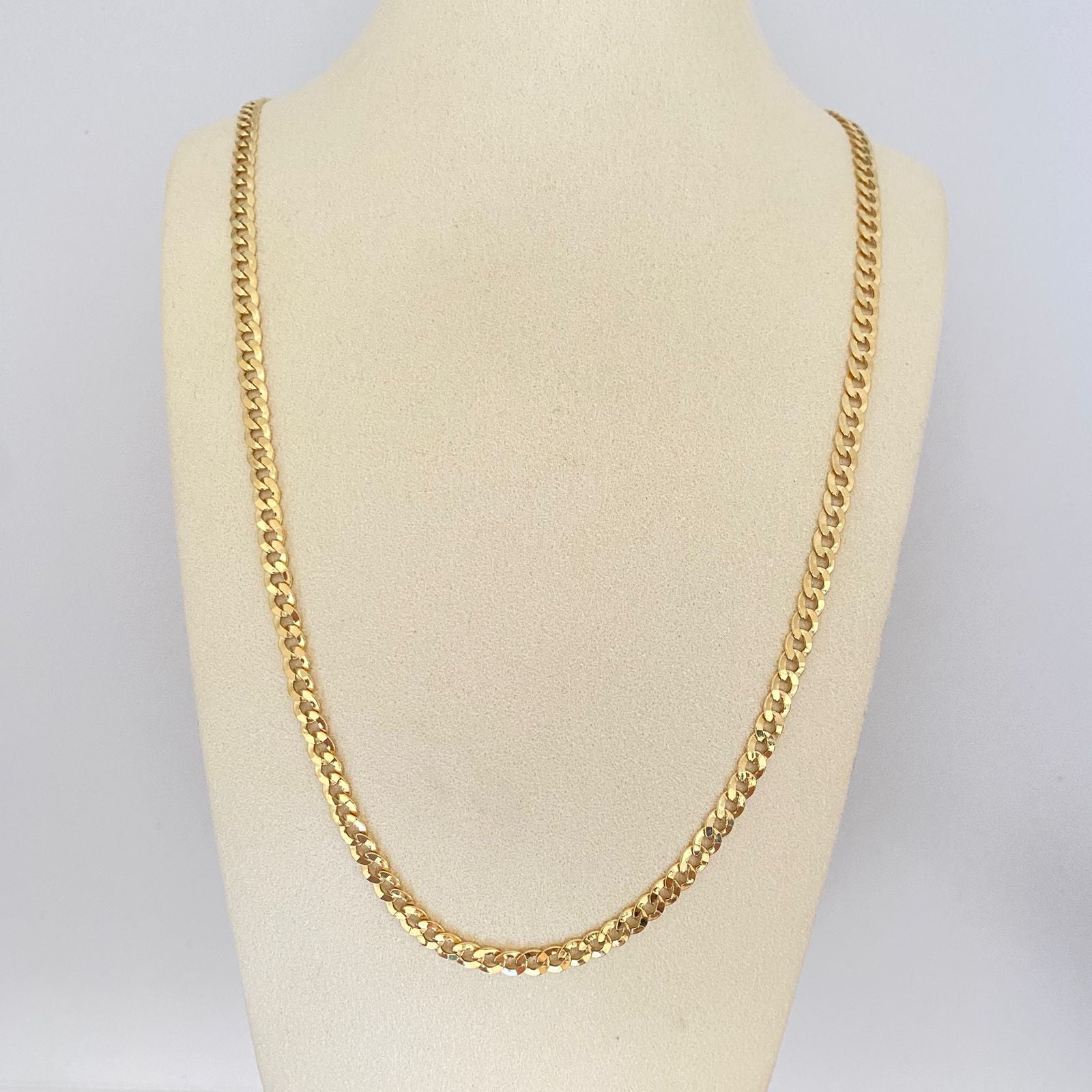 Cadena It cubana Oro amarillo 18k 7,85 Gr / 3,9 mm / 60 Cm