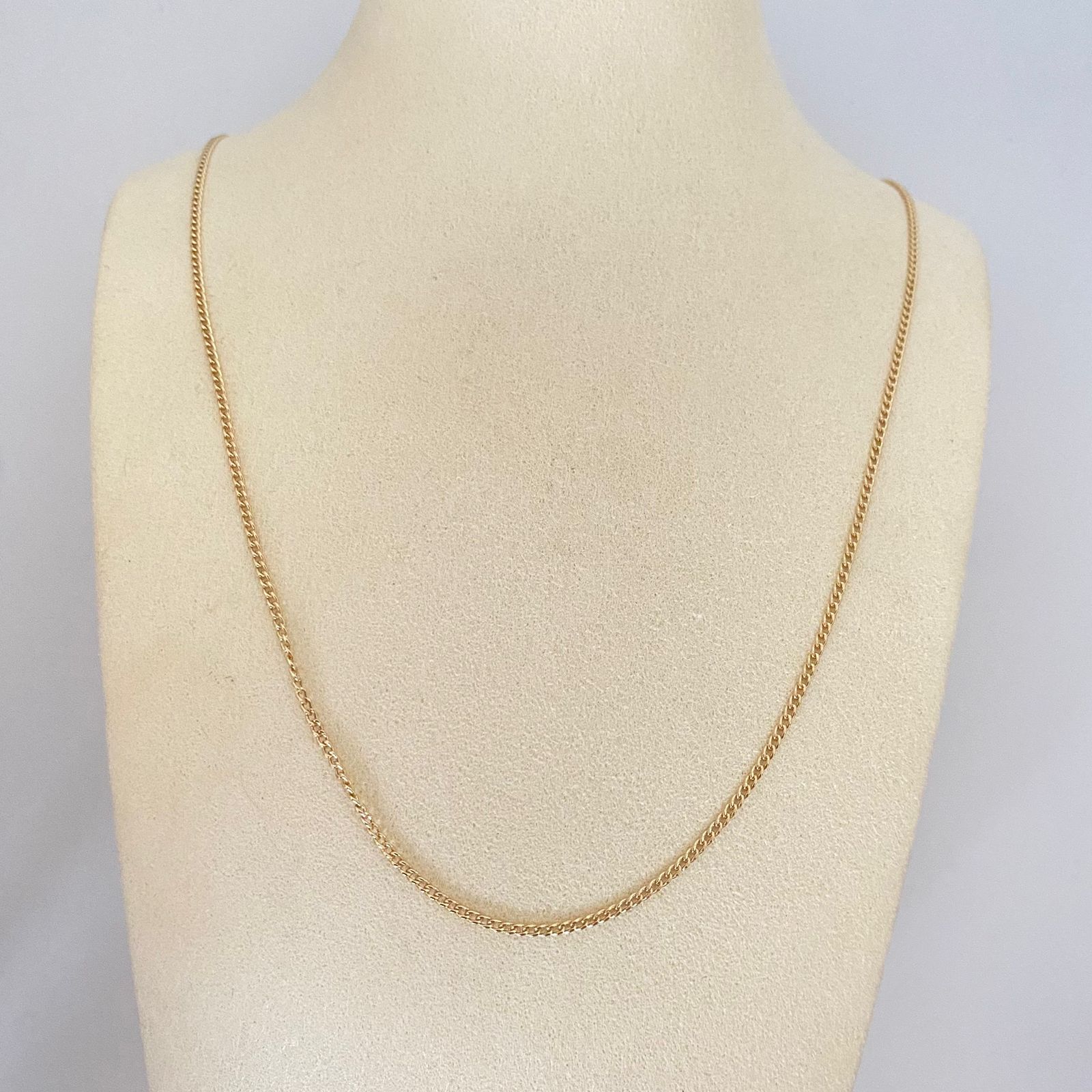 Cadena It mini cubana Oro amarillo 18k 1,95 Gr / 1,4 mm / 60 Cm