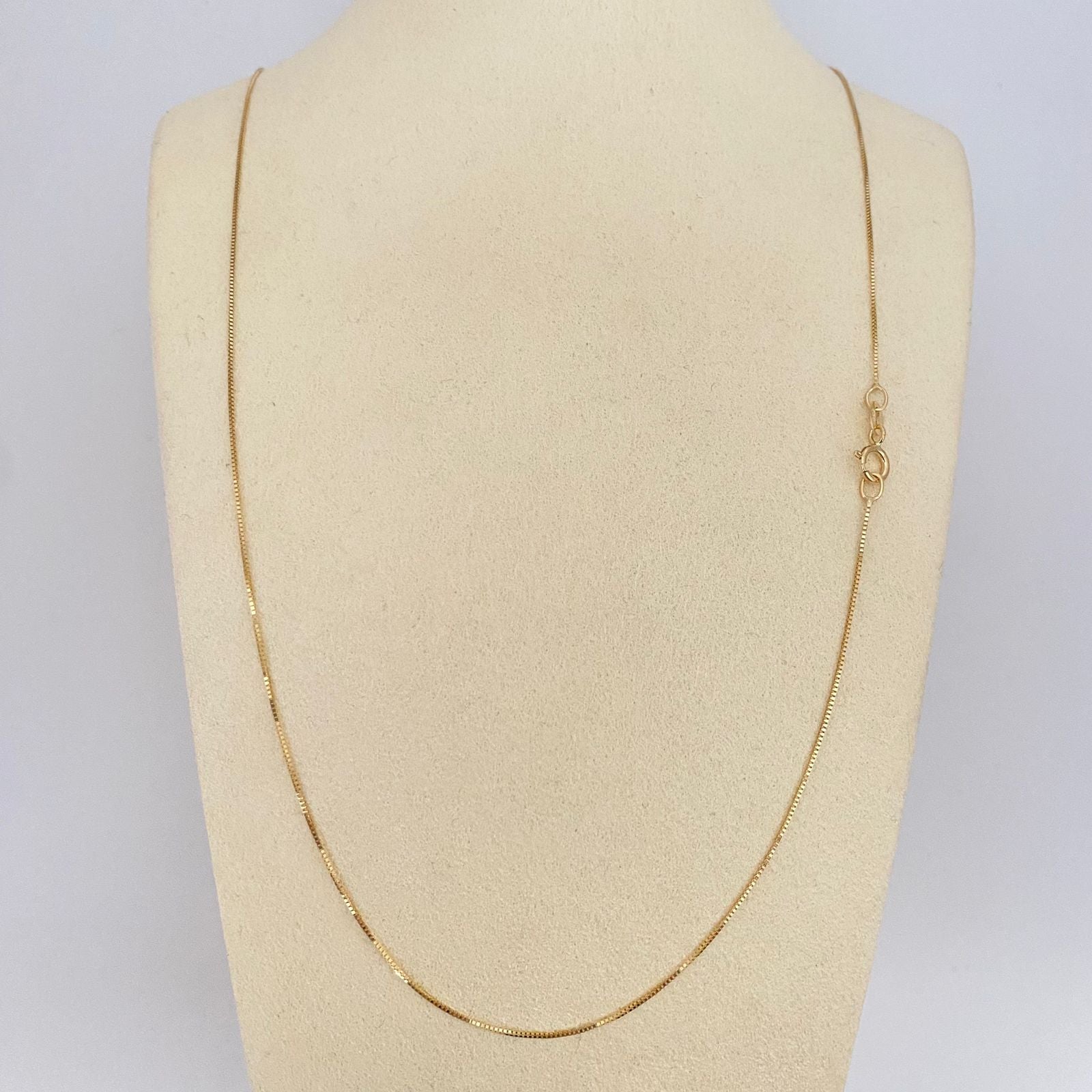 Cadena It veneciana Oro amarillo 18k 1,05 Gr / 1,0 mm / 40 Cm