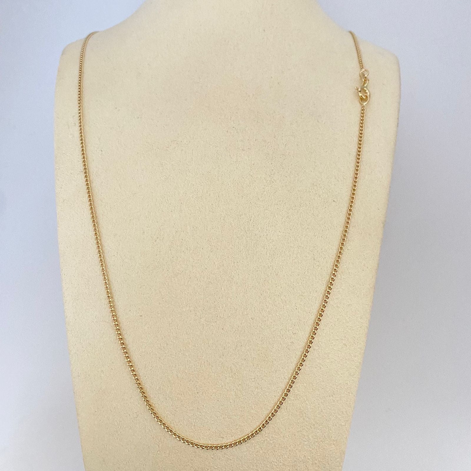 Cadena It mini cubana Oro amarillo 18k 1,6 Gr / 1,4 mm / 50 Cm