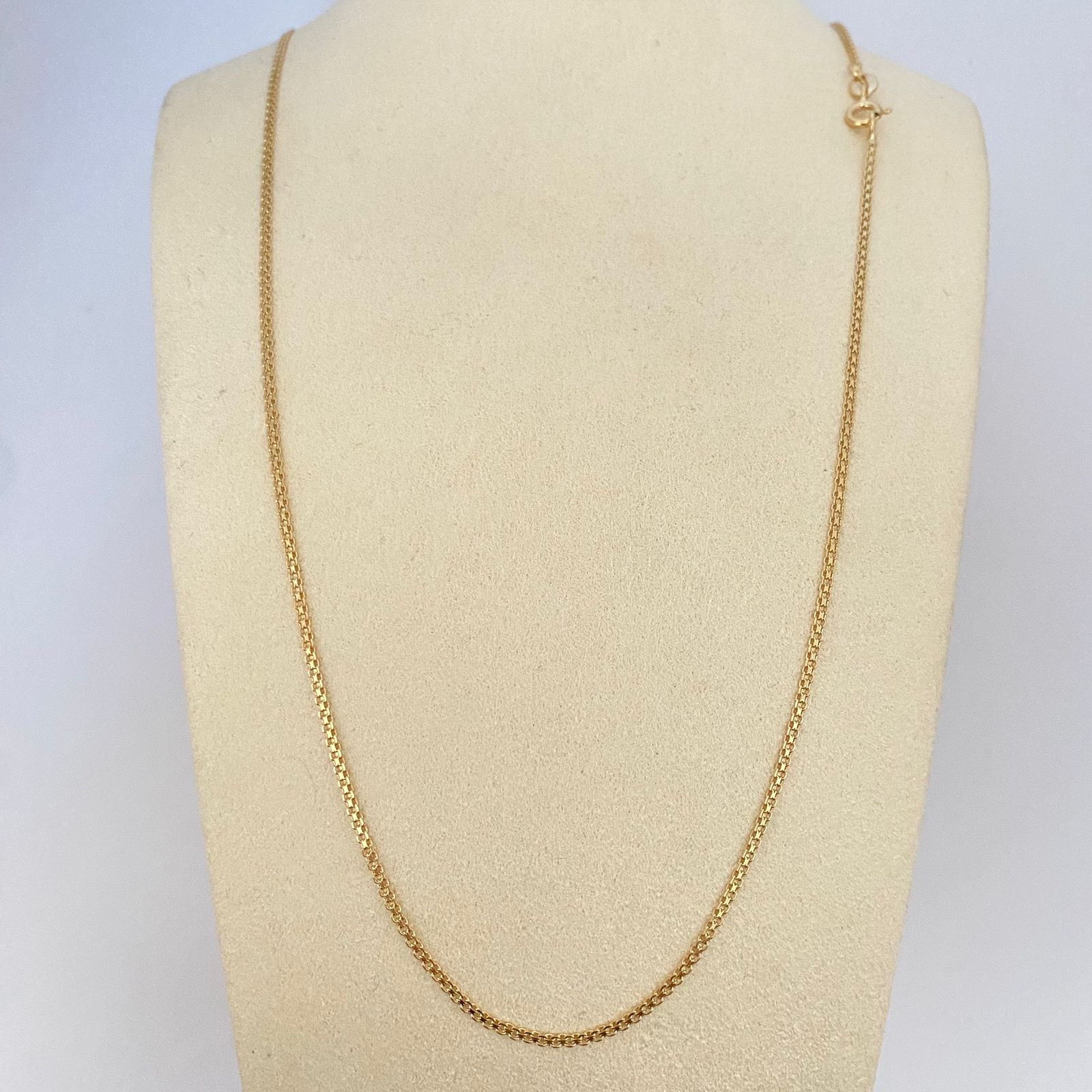 Cadena It mini china Oro amarillo 18k 2,8 Gr / 1,5 mm / 50 Cm