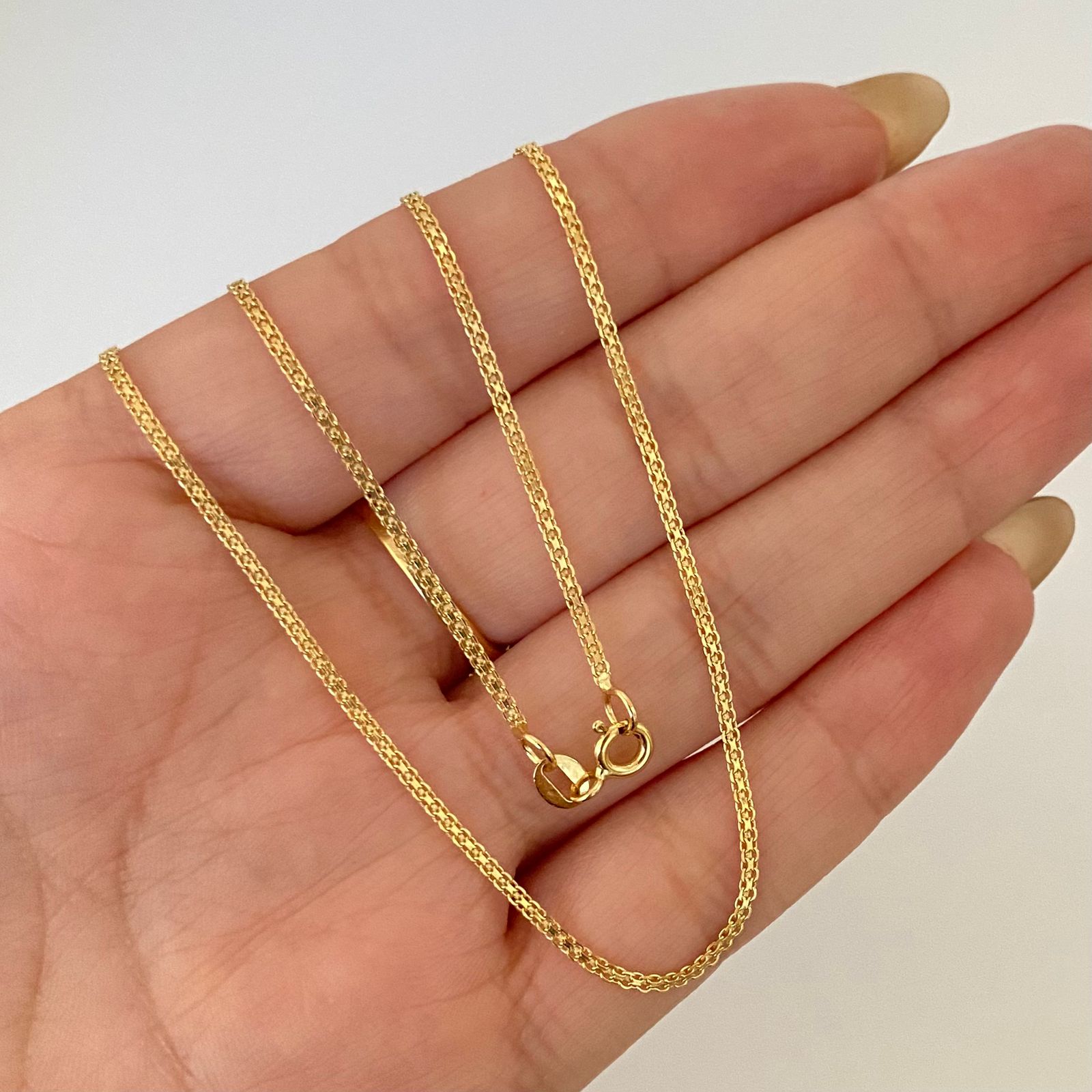 Cadena It mini china Oro amarillo 18k 2,8 Gr / 1,5 mm / 50 Cm