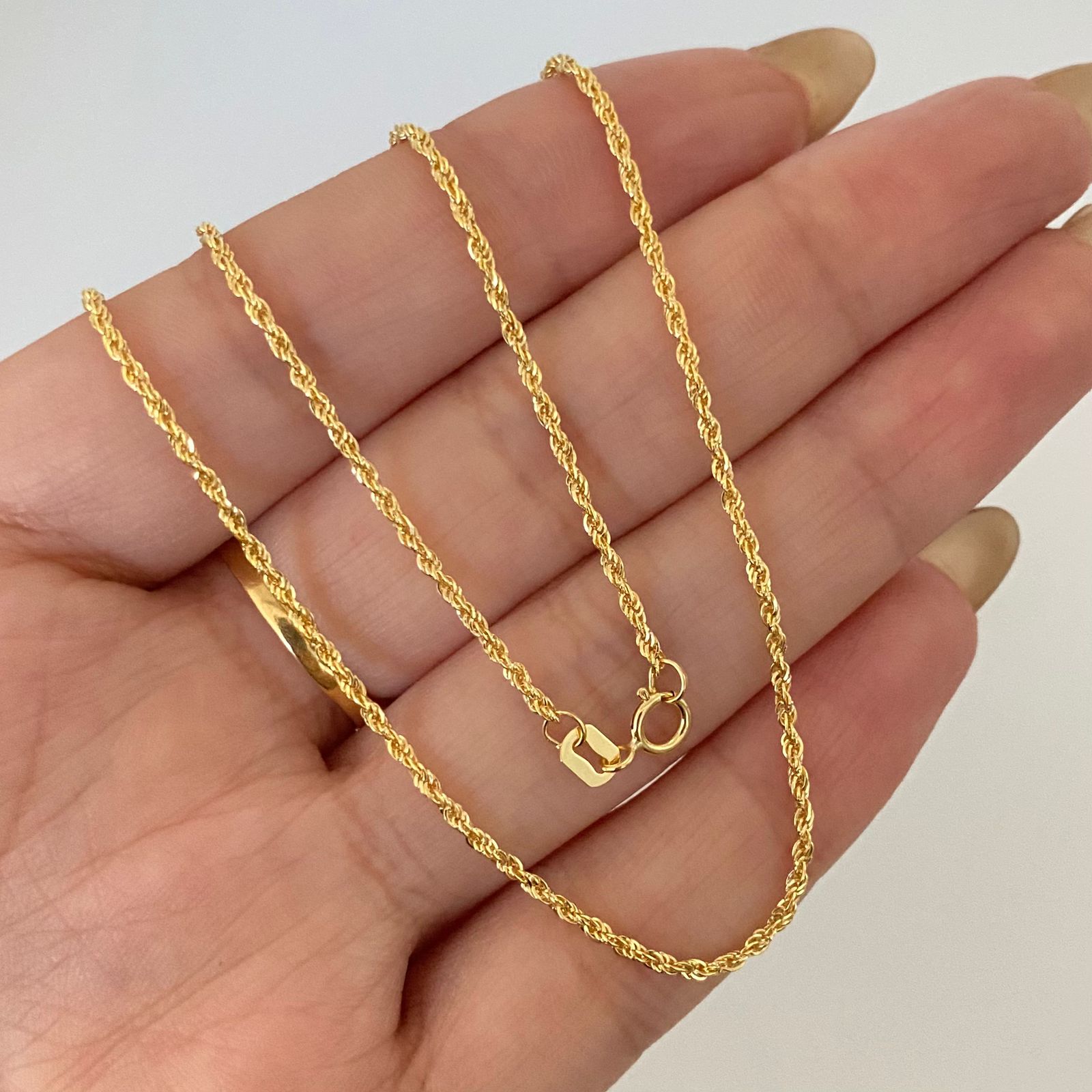 Cadena It mini lazo Oro amarillo 18k 1,3 Gr / 1,45 mm / 50 Cm
