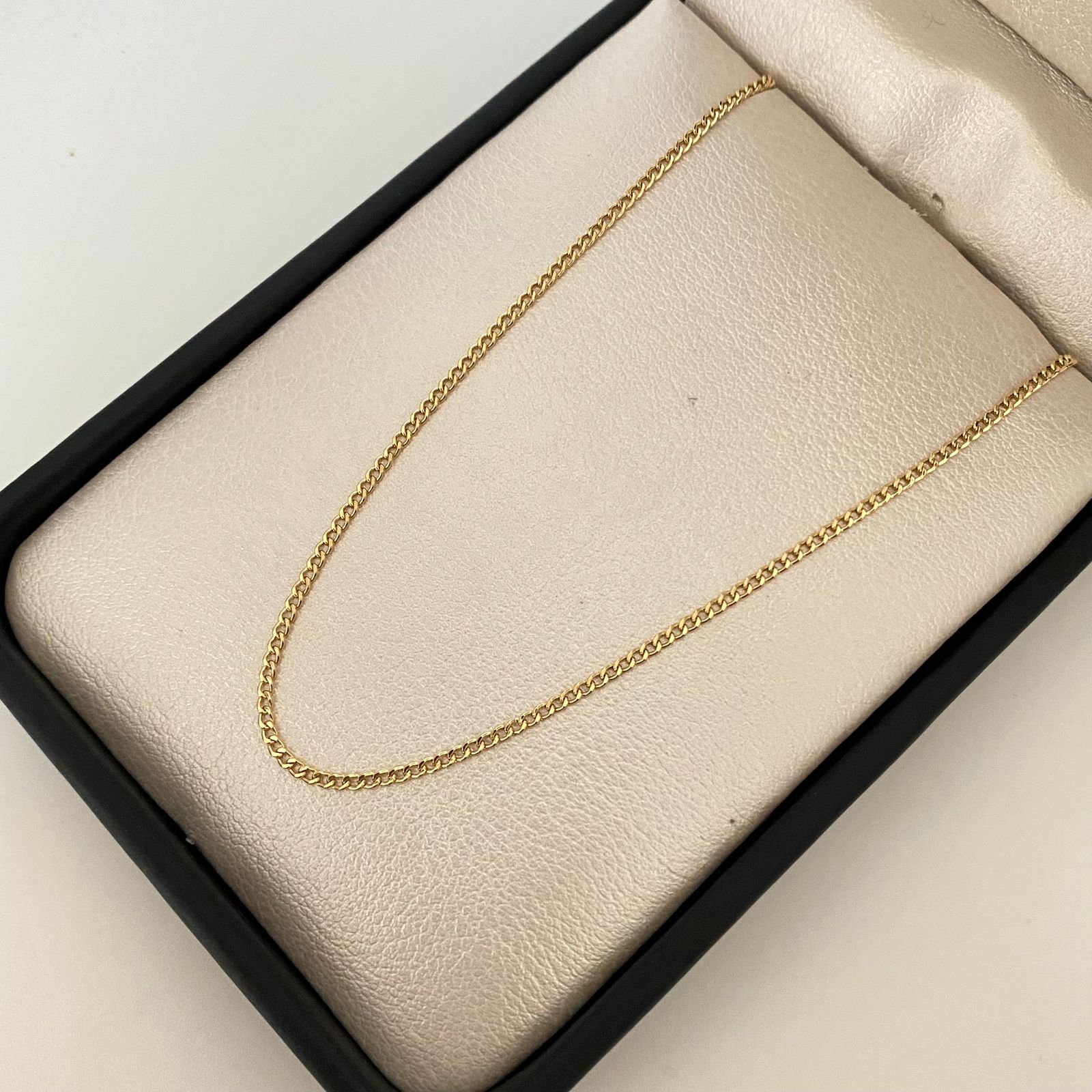 Cadena It cubana Oro amarillo 18k 2,2 Gr / 1,85 mm / 45 Cm