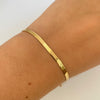 Pulso It Espejo Oro amarillo 18k +2 / 2,85 Gr / 2,9 mm / 18,5 Cm