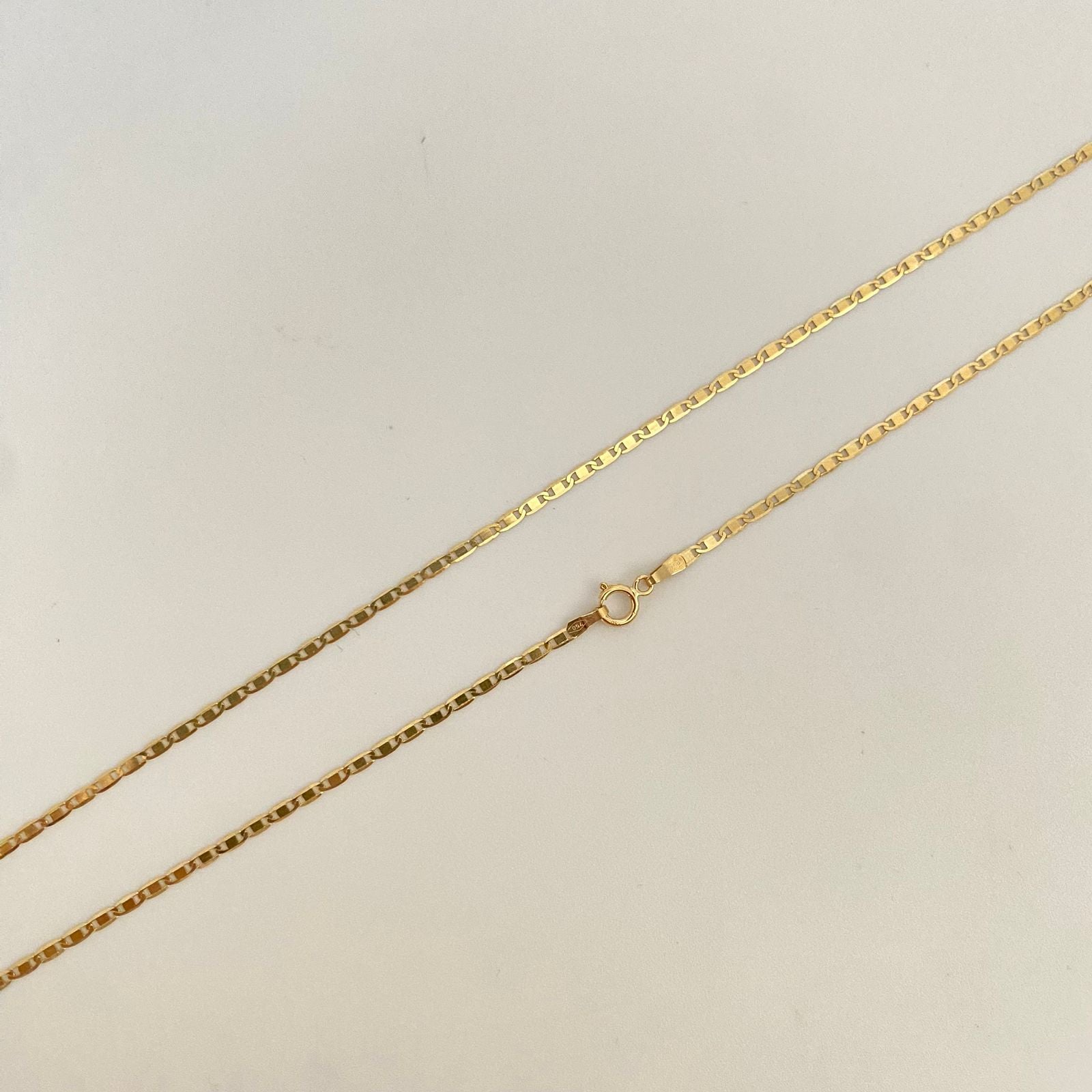 Cadena It plana Oro amarillo 18k 2,05 Gr / 1,5 mm / 45 Cm