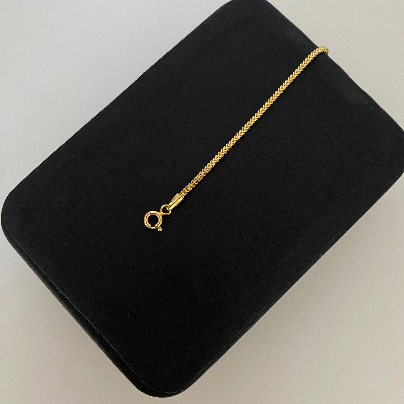 Pulso It franco Oro amarillo 18k +1 / 1,7 Gr / 1,5 mm / 21 Cm