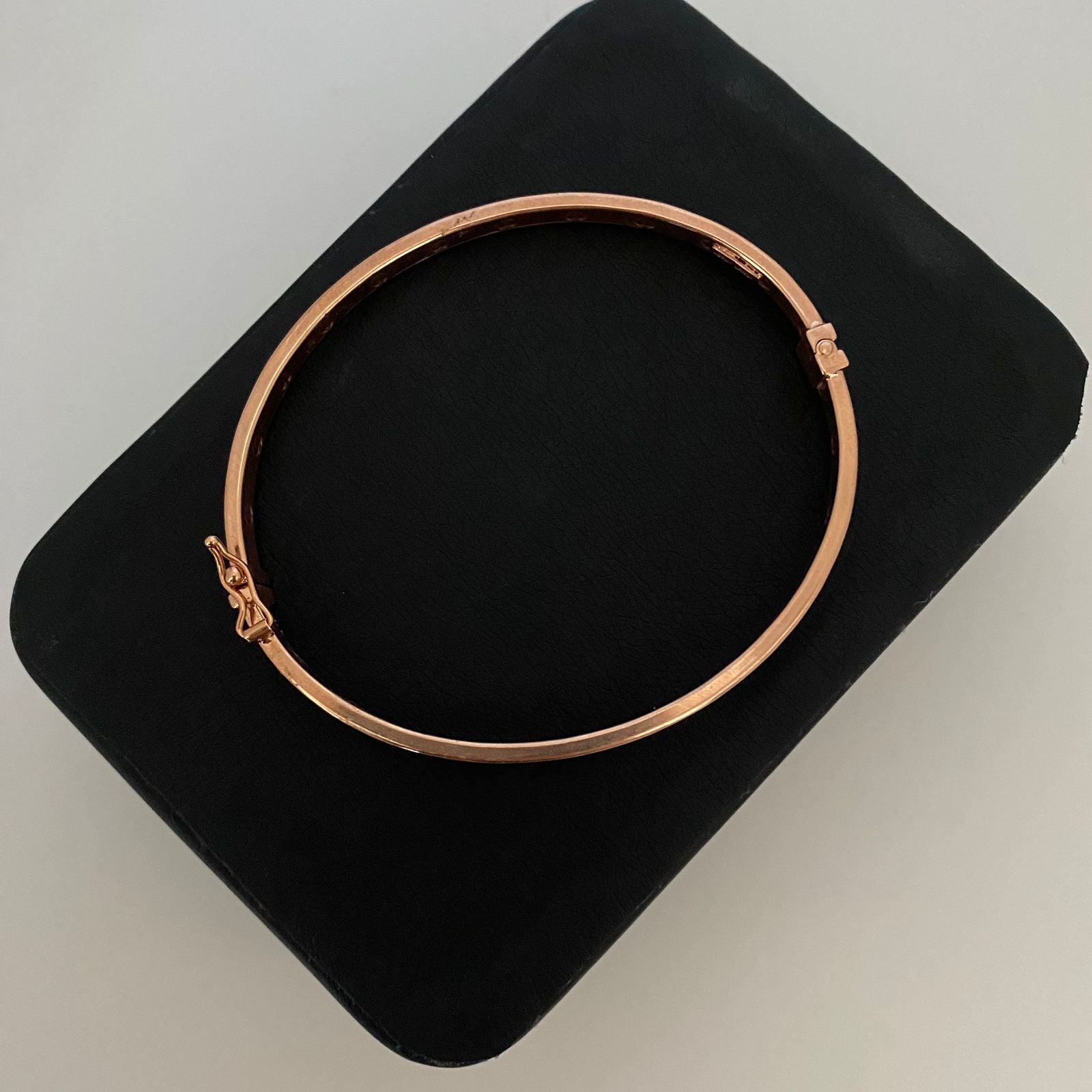 Aro It sello Oro rosa 18k +4 / 4,7 Gr / 17,5 Cm