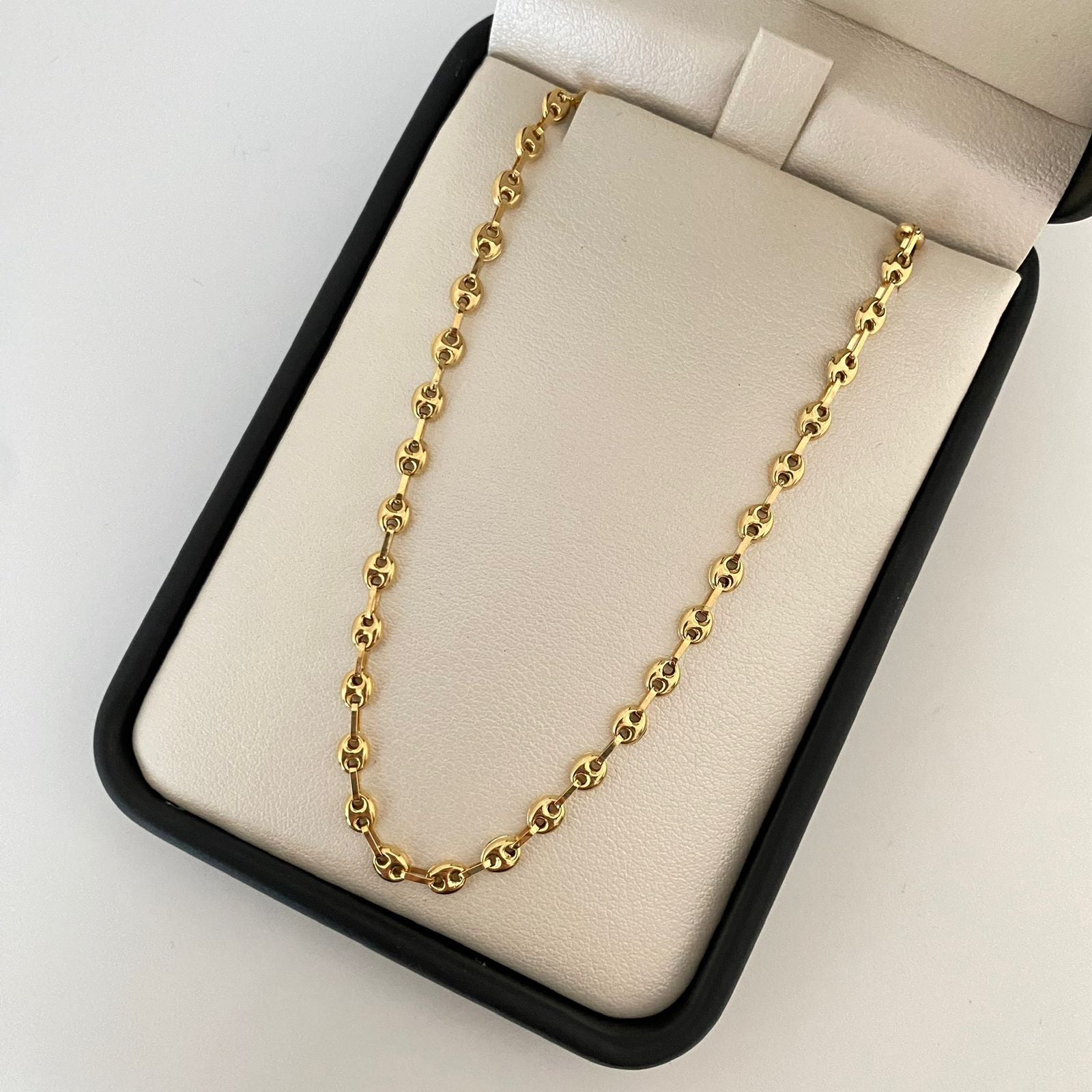 Cadena baby gc Oro amarillo 18k 6,35 Gr / 3,35 mm / 60 Cm Broche 0,40