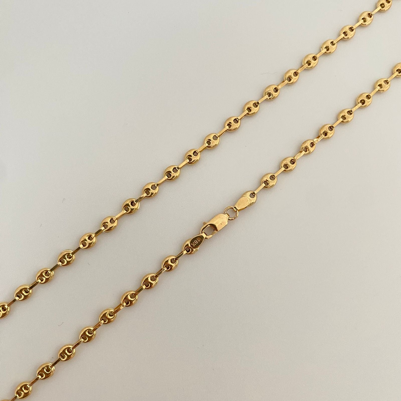 Cadena baby gc Oro amarillo 18k 4,85 Gr / 3,3 mm / 45 Cm Broche 0,40