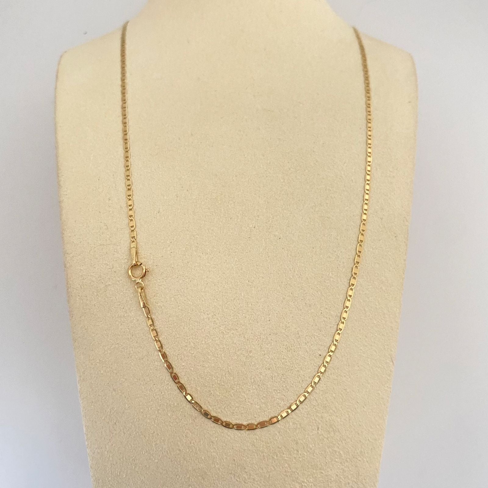 Cadena It plana Oro amarillo 18k 2,75 Gr / 1,6 mm / 60 Cm