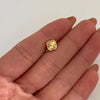 Topos individual fondo diamantado Oro amarillo 18k +1 / 1,0 Gr / 7,0 mm