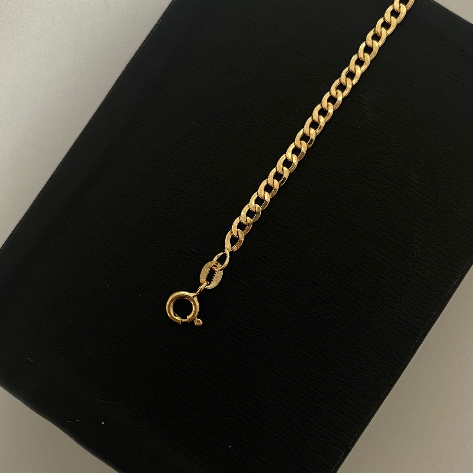 Pulso It cubano Oro amarillo 18k +1 / 2,3 Gr / 3,35 mm / 19 Cm