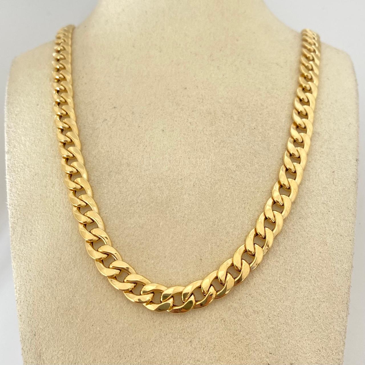 Cadena It cubana Oro amarillo 18k 15,15 Gr / 6,7 mm / 60 Cm