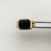 Anillo onix (POR FABRICACIÓN) Oro amarillo 18k / Talla 9 / 7,40 Gr
