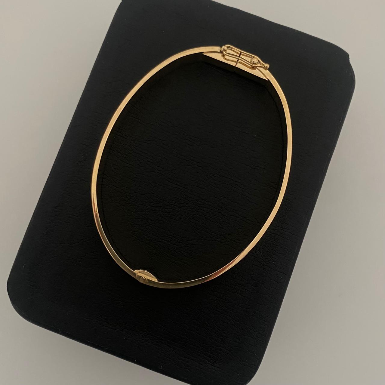 Pulso aro sello casting (POR FABRICACION) Oro amarillo 18k 24,0 Gr / 18 Cm