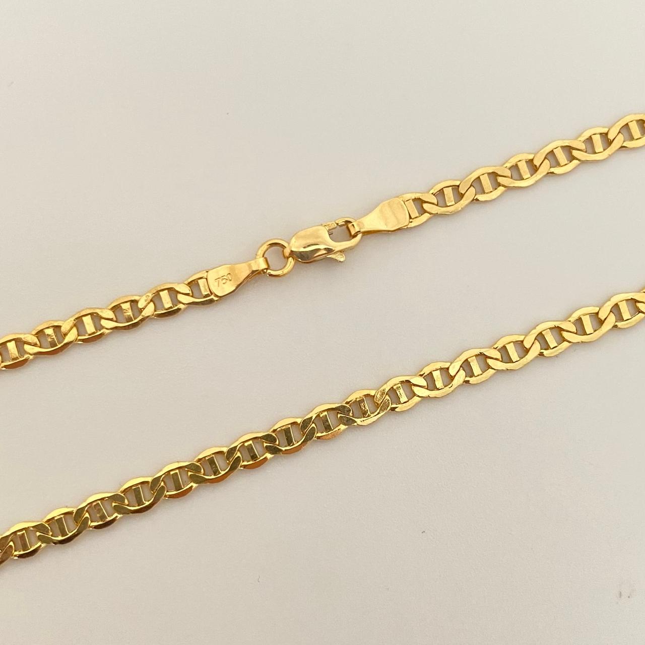 Cadena It escalera Oro amarillo 18k 7,25 Gr / 3,5 mm / 60 Cm