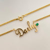 Herraje nombre Darly (POR FABRICACIÓN) Oro amarillo 18k 3,45 Gr
