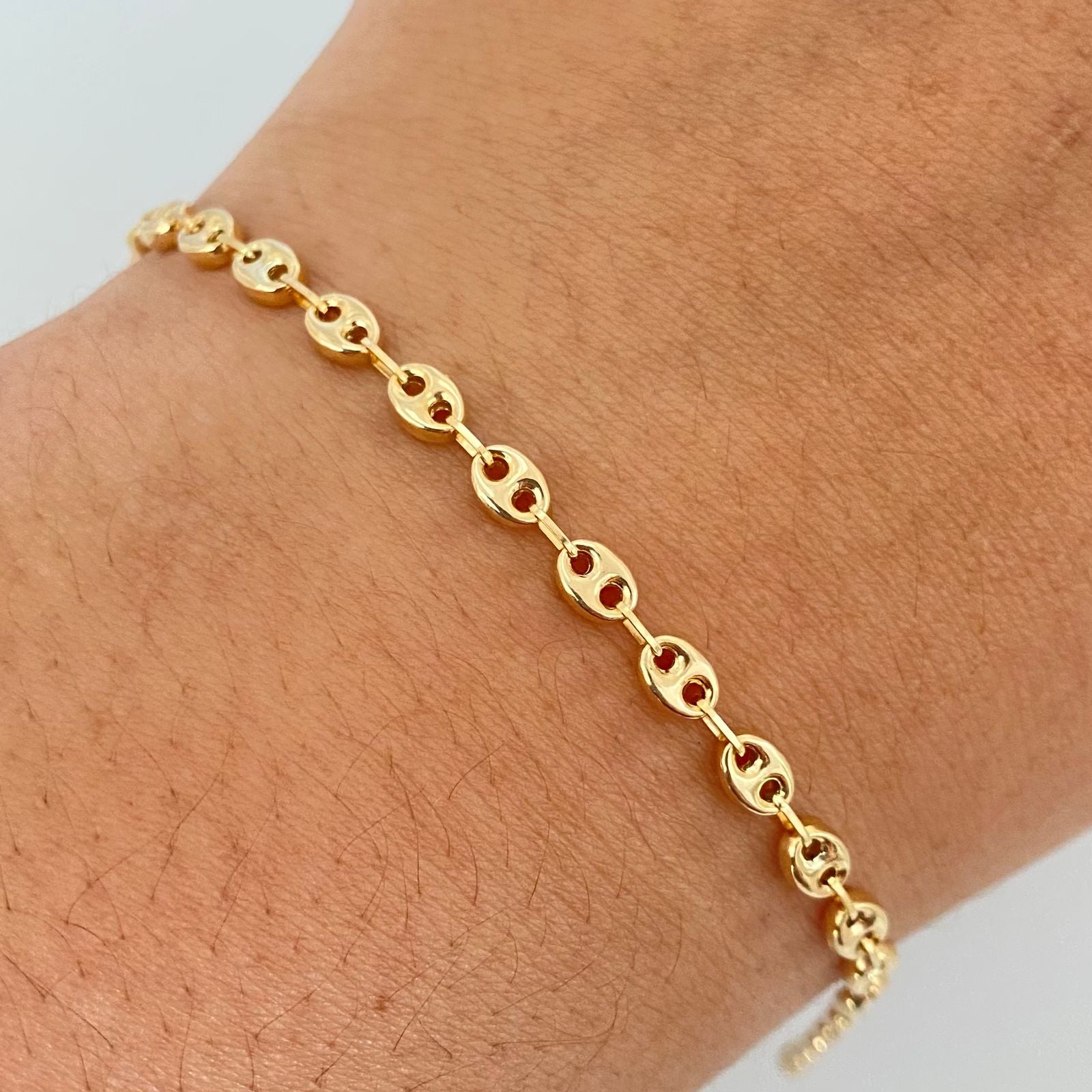 Pulso gc Oro amarillo 18k 2,65 Gr / 3,7 mm / 18,5 Cm Broche 0,40