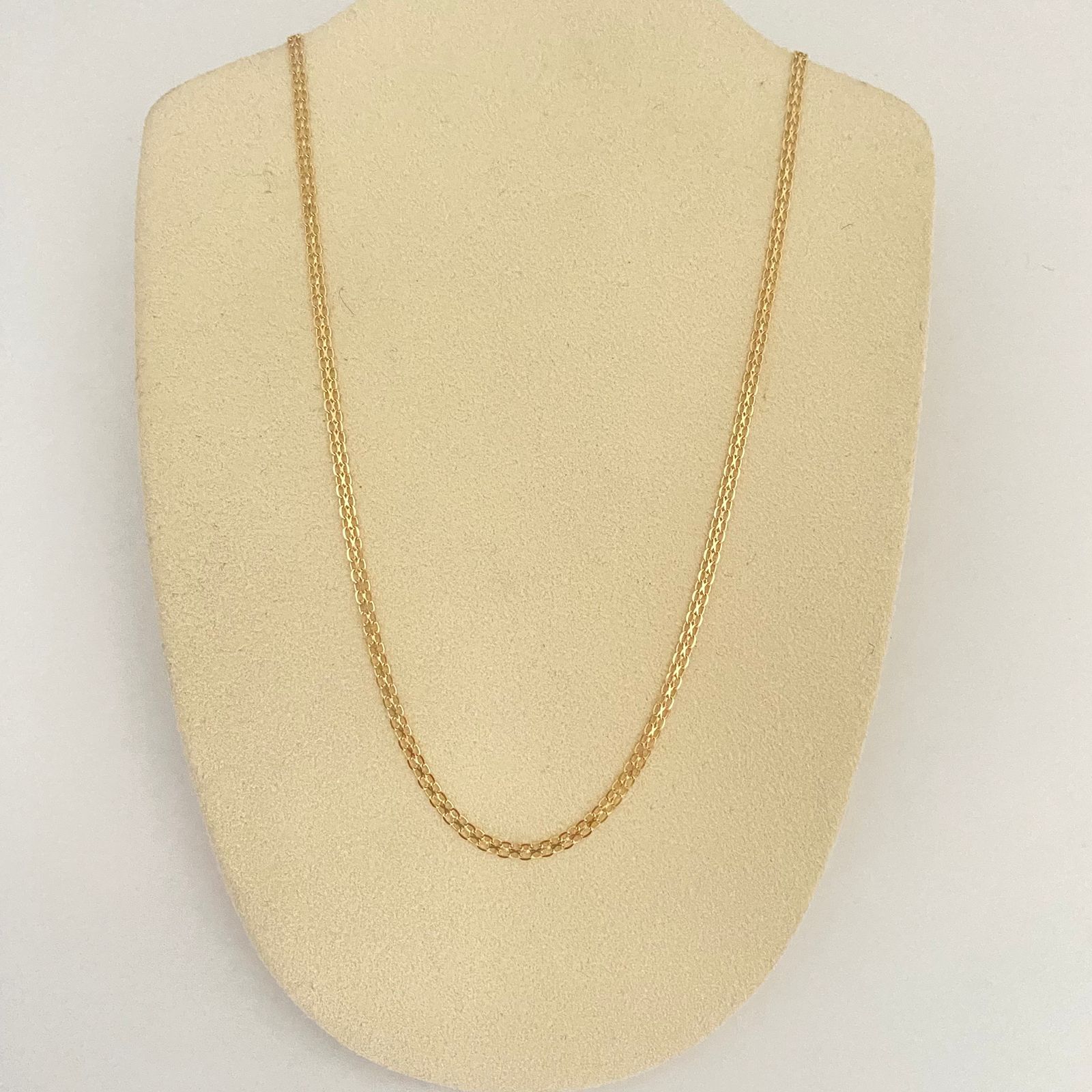 Cadena It china Oro amarillo 18k +1 / 3,35 Gr / 1,4 mm / 60 Cm