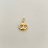 Dije gc  Oro amarillo 18k 0,55 Gr / 11,3 mm / 1,5 Cm