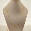 Cadena It plana  Oro amarillo 18k 5,85 Gr / 2,46 mm / 60 Cm
