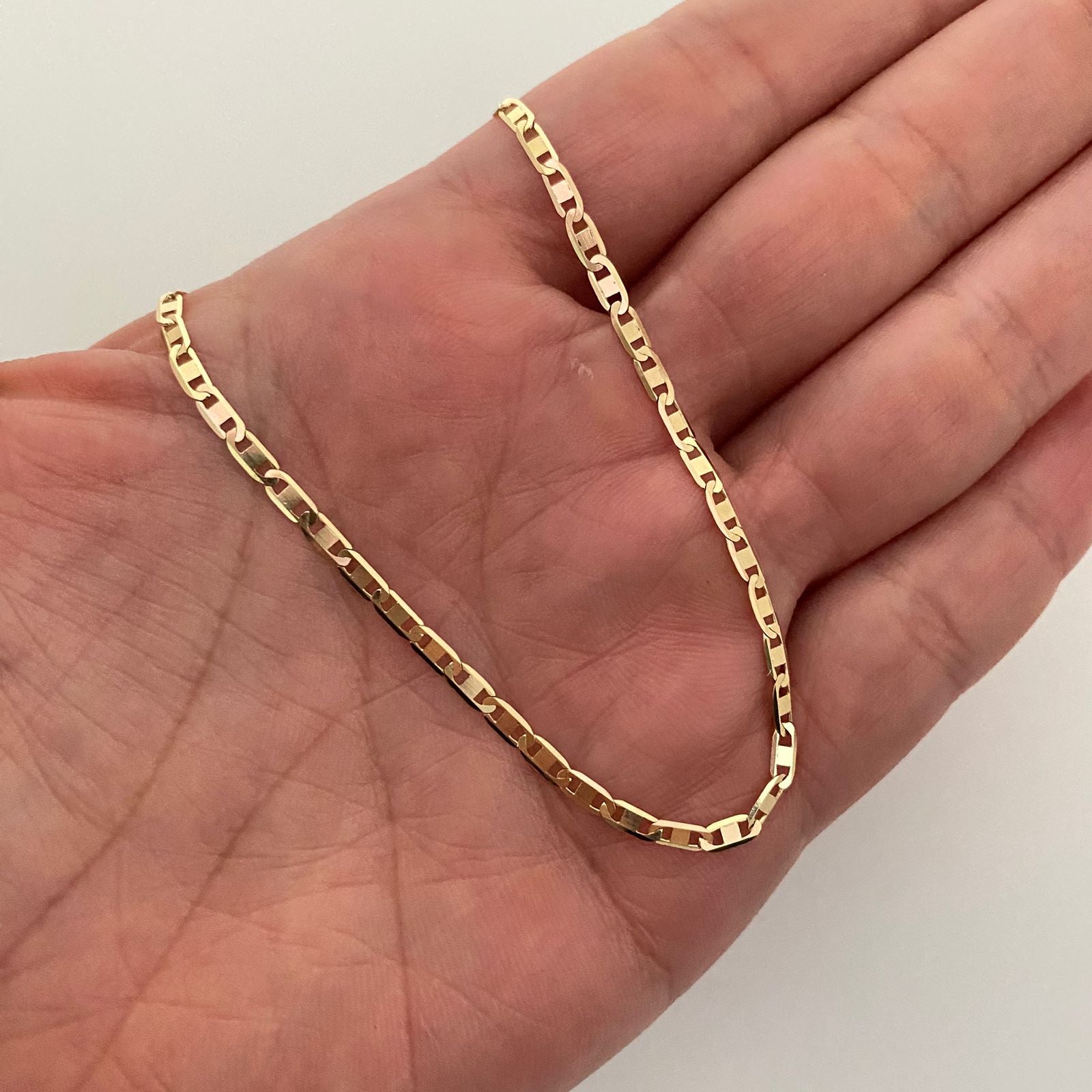 Cadena It plana Oro amarillo 18k 5,75 Gr / 2,47 mm / 60 Cm