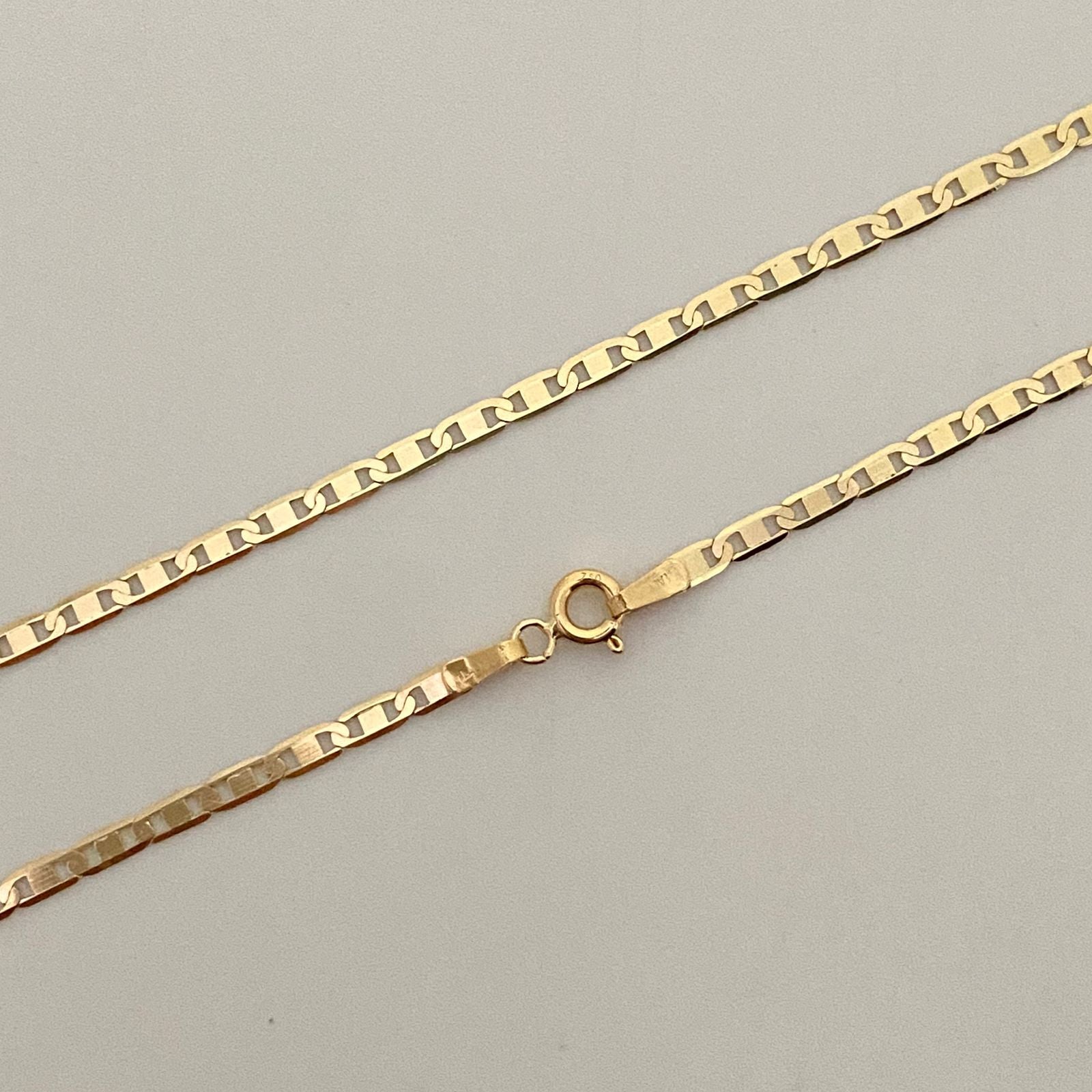 Cadena It plana Oro amarillo 18k 5,75 Gr / 2,47 mm / 60 Cm