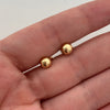 Topos media bola 6mm Oro amarillo 18k 0,55 Gr