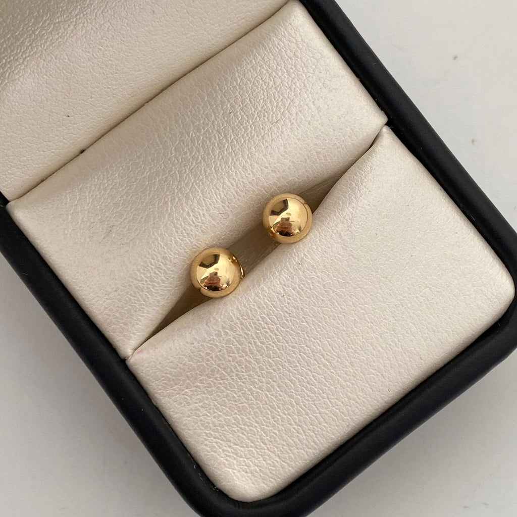 Topos media bola 6mm Oro amarillo 18k 0,55 Gr