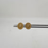 Topos virgen borde corazones Oro amarillo 18k 1,20 Gr / 7,55 mm