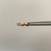 Topos Bola Diamantada 4mm Oro amarillo 18k 0,5 Gr