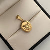 Dije San Miguel Oro amarillo 18k 1,25 Gr / 13,1 mm / 2,5 Cm