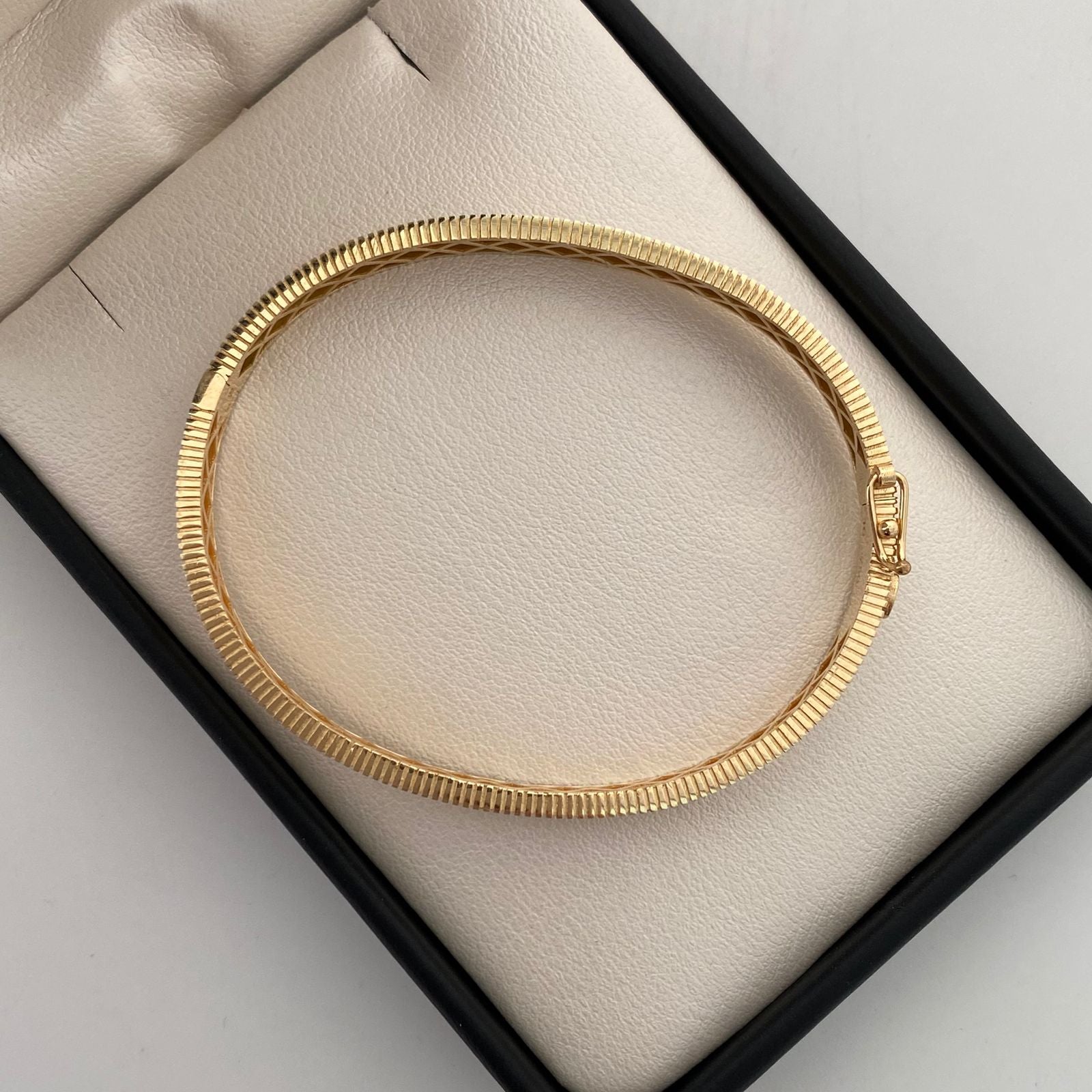 Aro It Diamantado Oro amarillo 18k +4 / 12,5 Gr / 6,2 mm / 17 Cm