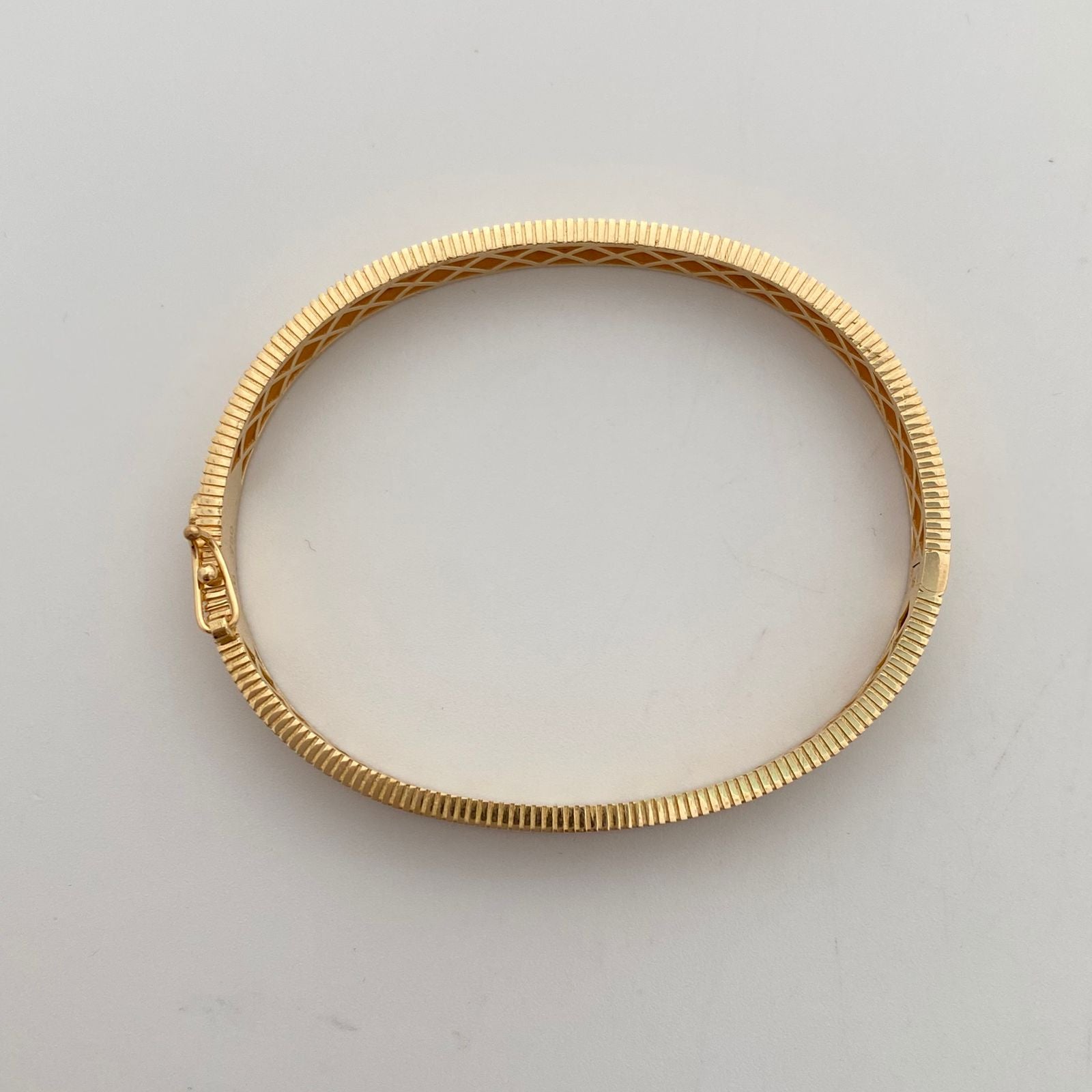 Aro It Diamantado Oro amarillo 18k +4 / 12,5 Gr / 6,2 mm / 17 Cm