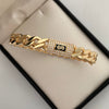 Aro It Cubana MonCh Oro amarillo 18k +4 / 10,8 Gr / 7,6 mm / 18 Cm