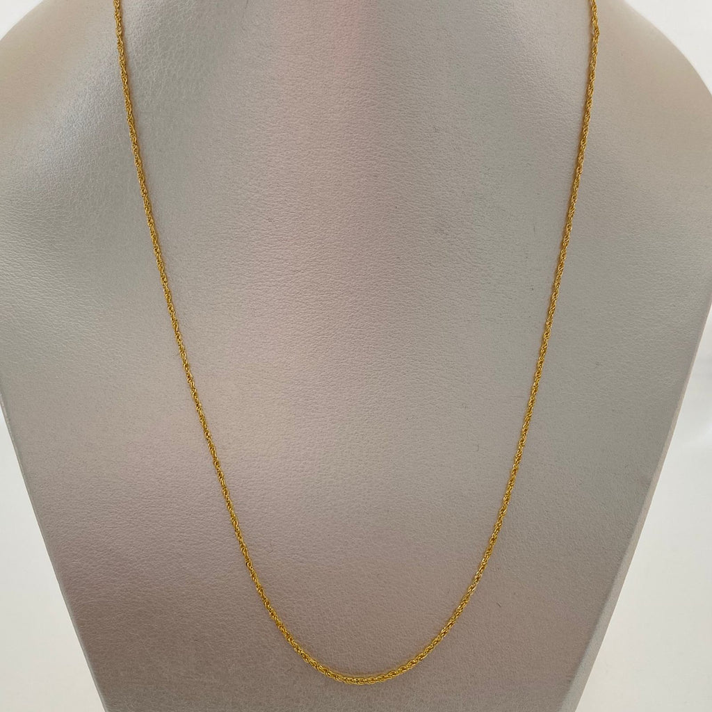 Cadena It Mini Lazo Oro amarillo 18k +1 / 1,1 Gr / 1,1 mm / 60 Cm
