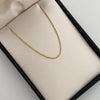 Cadena It Mini Lazo Oro amarillo 18k +1 / 1,1 Gr / 1,1 mm / 60 Cm