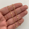 Cadena It Escalera Oro amarillo 18k 1,45 Gr / 2,2 mm / 45 Cm