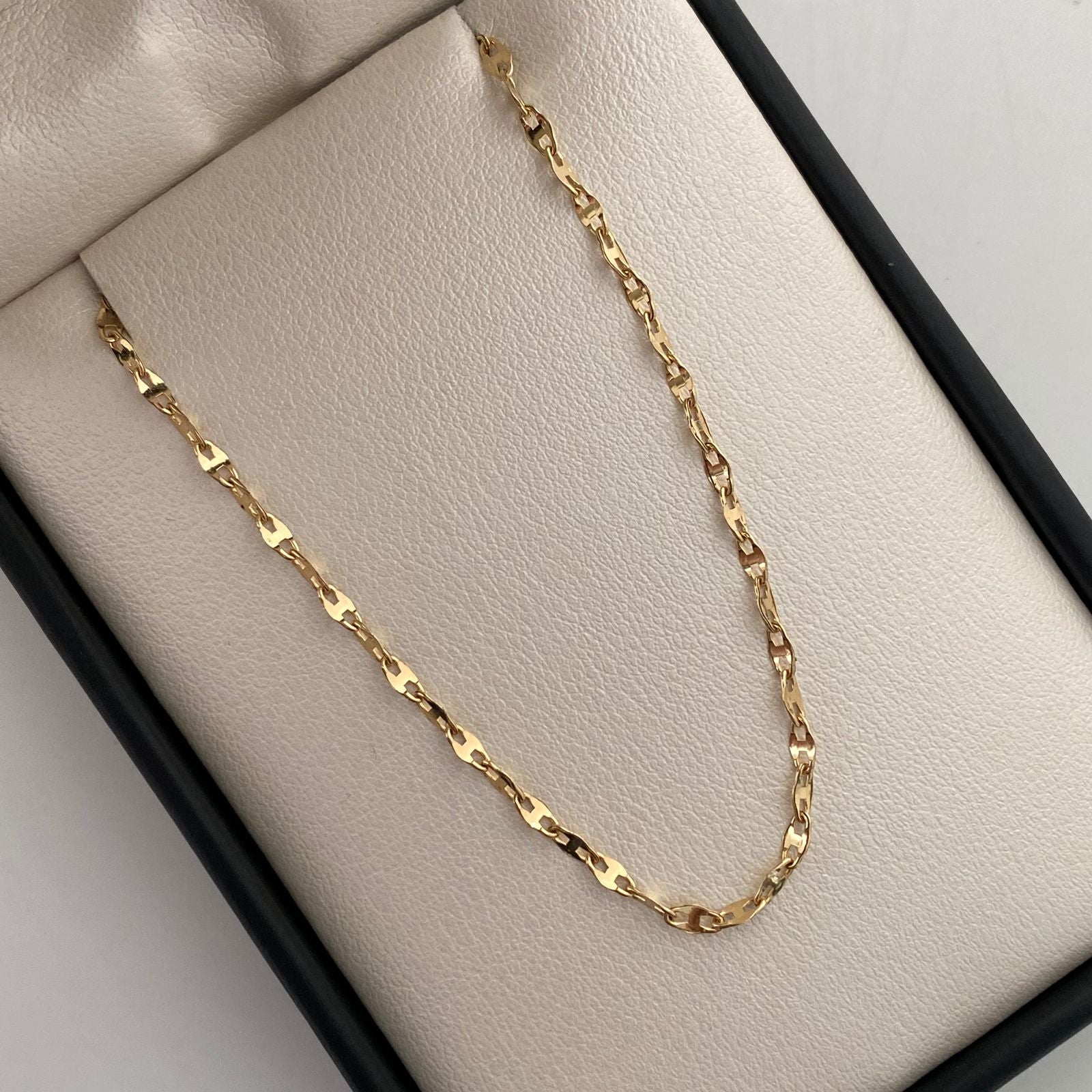 Cadena It Escalera Oro amarillo 18k 1,55 Gr / 2,3 mm / 50 Cm