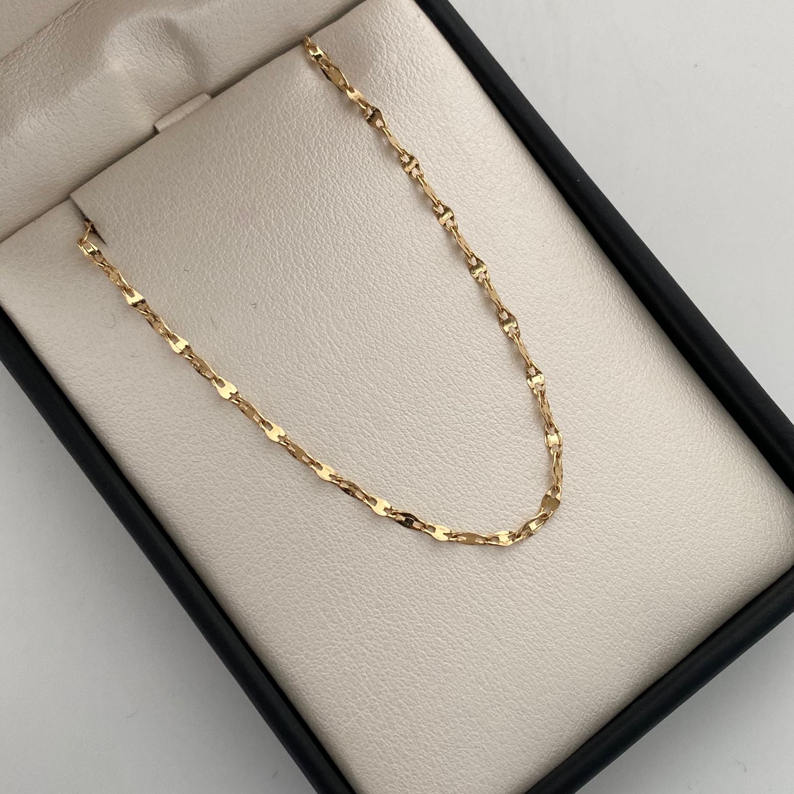 Cadena It Escalera Oro amarillo 18k 1,8 Gr / 2,4 mm / 60 Cm