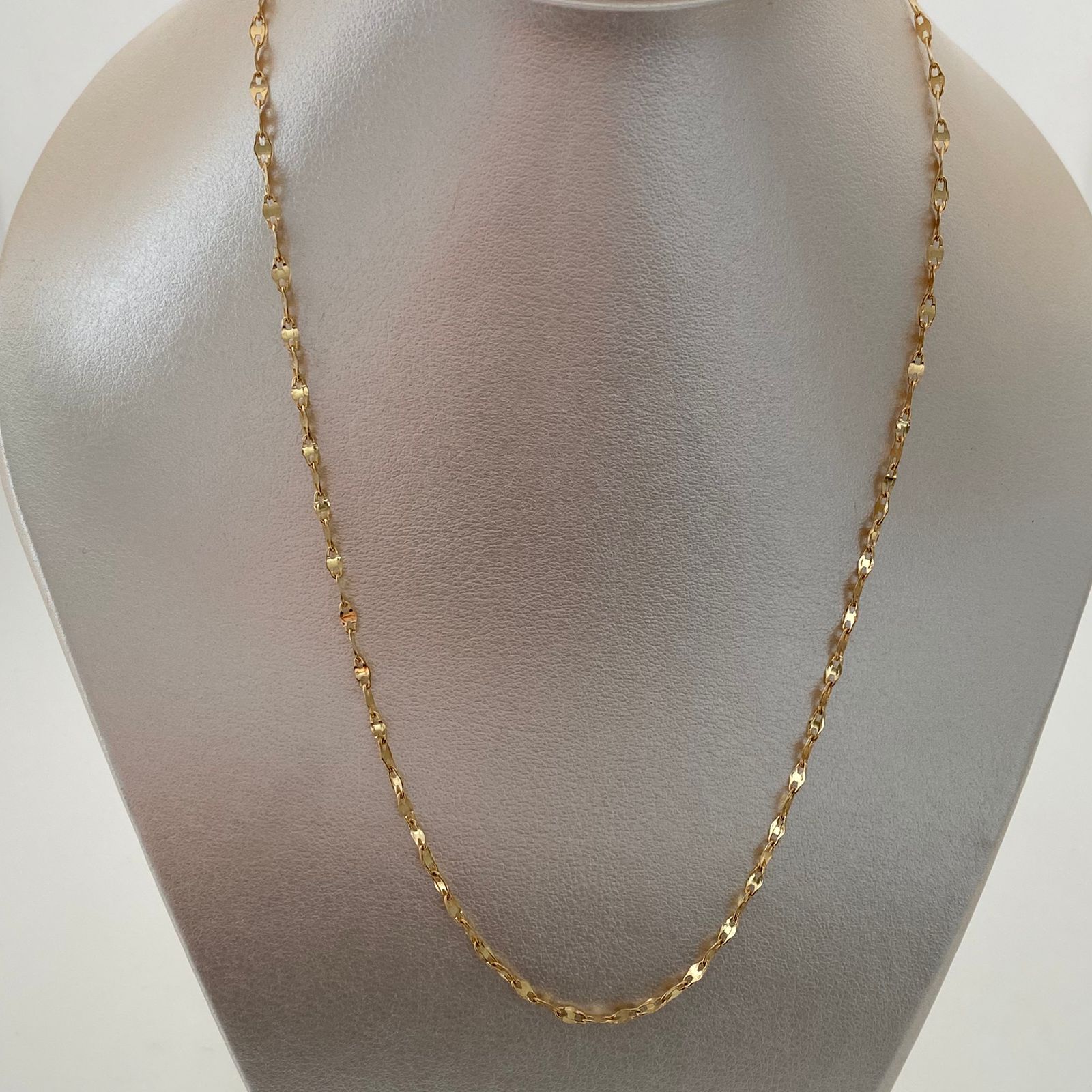 Cadena It Escalera Oro amarillo 18k 1,8 Gr / 2,4 mm / 60 Cm