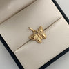 Dije Mariposa Oro amarillo 18k 1,2 Gr / 17,7 mm / 2 Cm