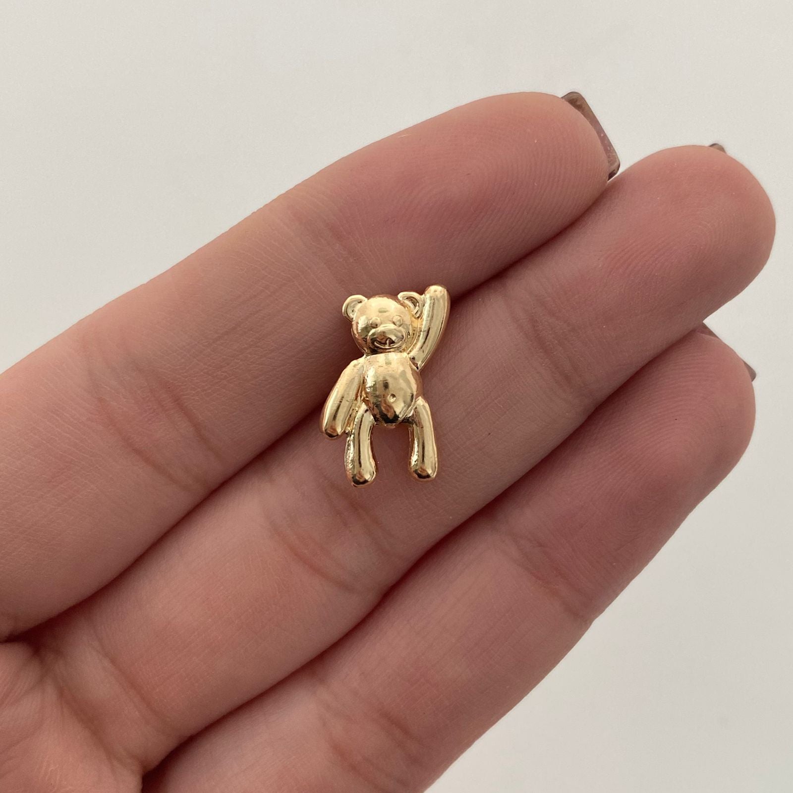 Dije Oso inflado Oro amarillo 18k 0,85 Gr / 8,6 mm / 1,5 Cm