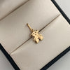 Dije Oso Th Oro amarillo 18k 0,8 Gr / 9,3 mm / 2 Cm
