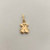 Dije Oso Th Oro amarillo 18k 0,8 Gr / 9,3 mm / 2 Cm
