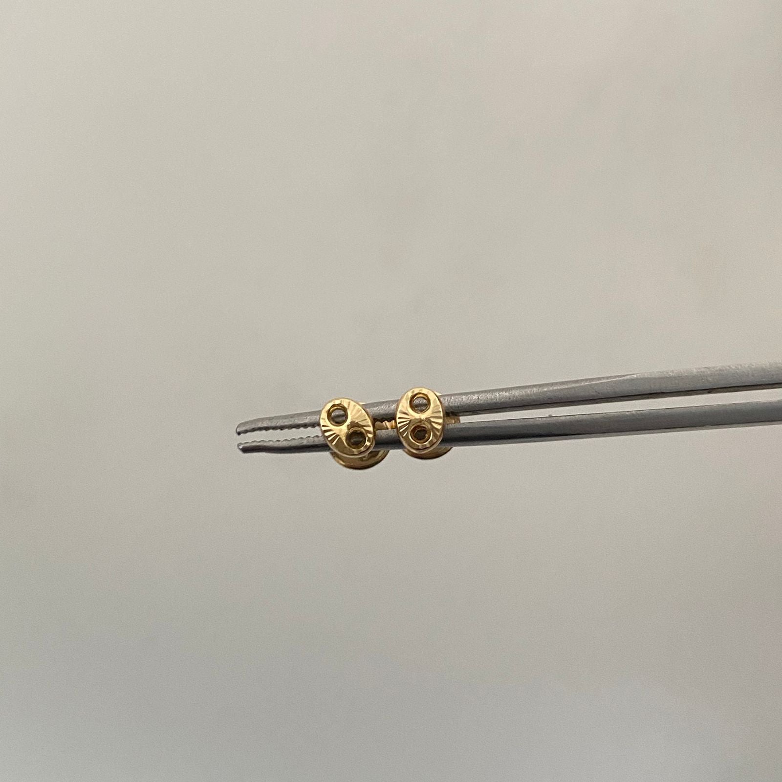 Topos Gc Diamantado Oro amarillo 18k 0,5 Gr / 5 mm