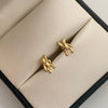 Topos Oso Mano Alzada Oro amarillo 18k 0,7 Gr / 6,4 mm