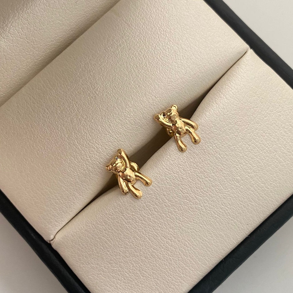 Topos Oso Mano Alzada Oro amarillo 18k 0,7 Gr / 6,4 mm